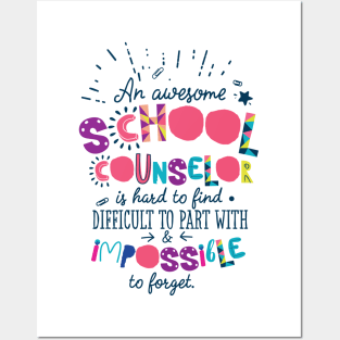 An Awesome School Counselor Gift Idea - Impossible to forget Posters and Art